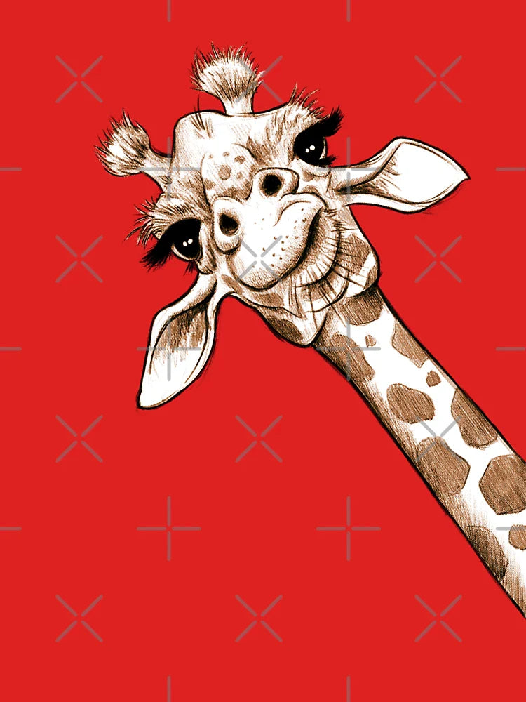 Sketch Giraffe Art Classic T-Shirt