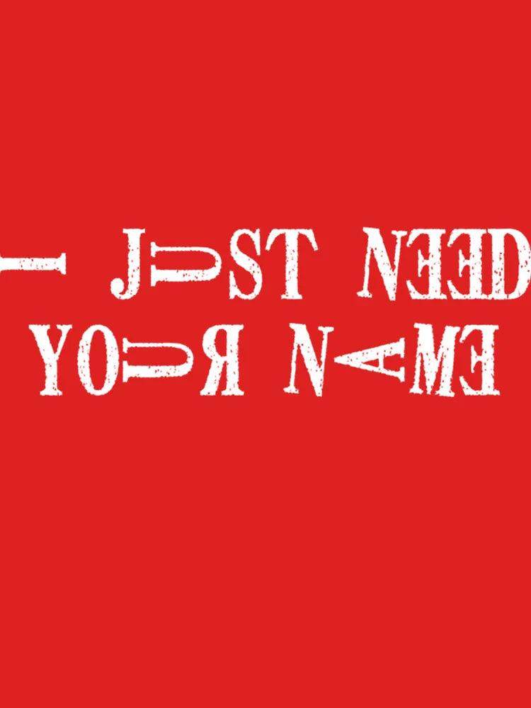 I just need your name - anime   Classic T-Shirt