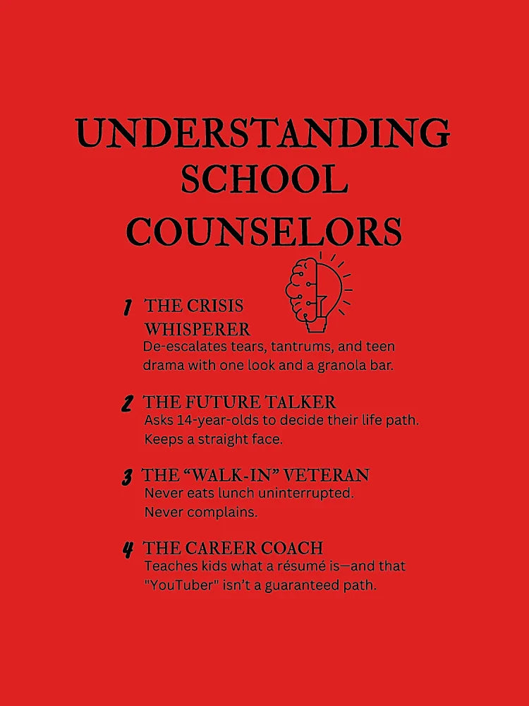 Understanding School Counselors â€“ Funny Education Life Definitions Classic T-Shirt