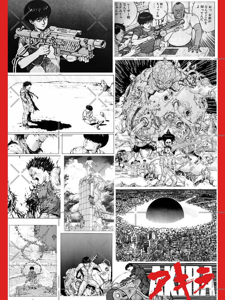 Akira Manga  Classic T-Shirt