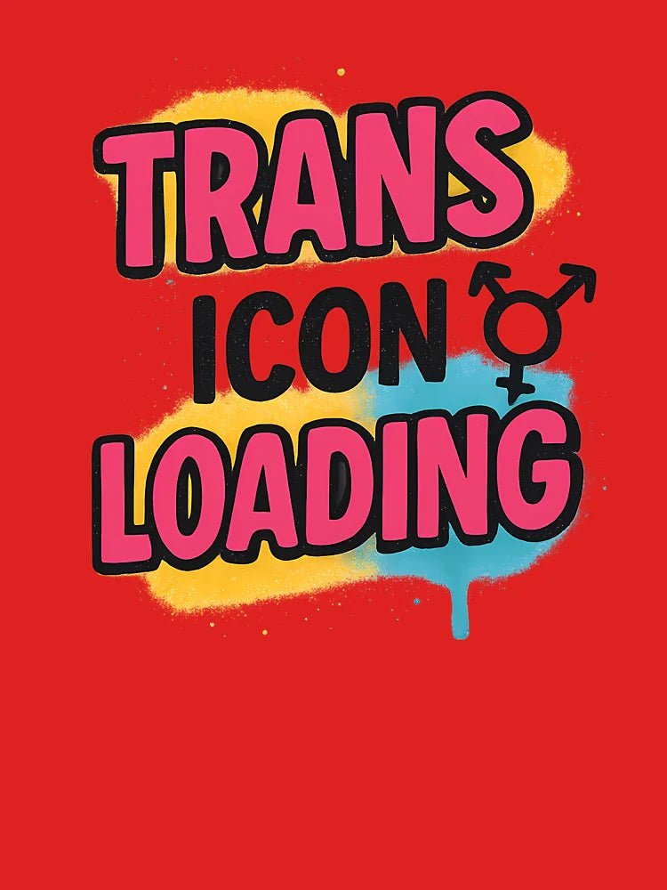 Trans Icon Loading – Bold Pride Art Classic T-Shirt