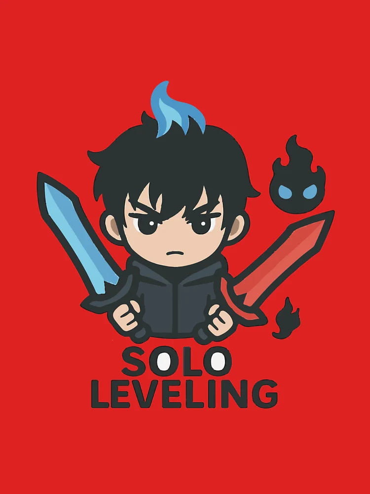 Solo Leveling Jinwoo - Funny Cute Anime Classic T-Shirt