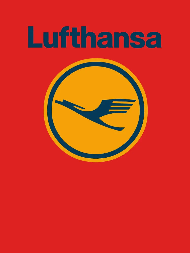 Pixelated Lufthansa Airlines Airline cCityscape Classic T-Shirt