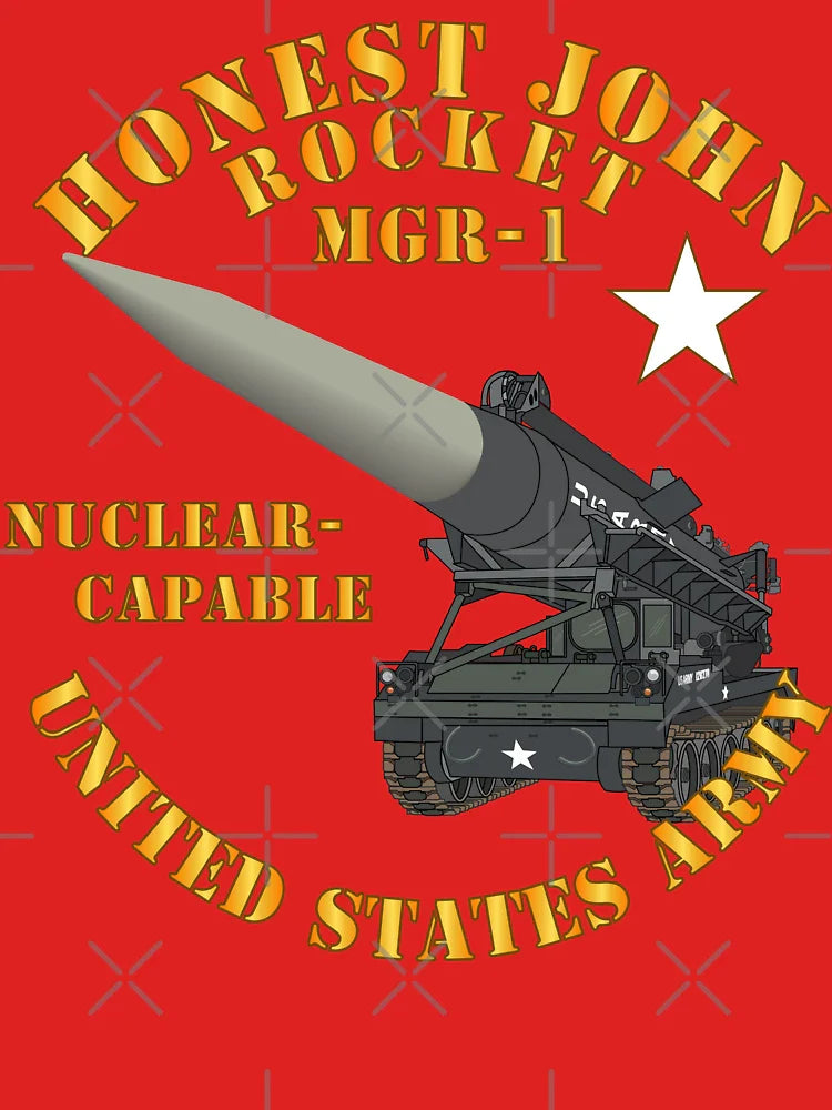 Army - Artillery - Honest John Rocket - MGR1 Classic T-Shirt