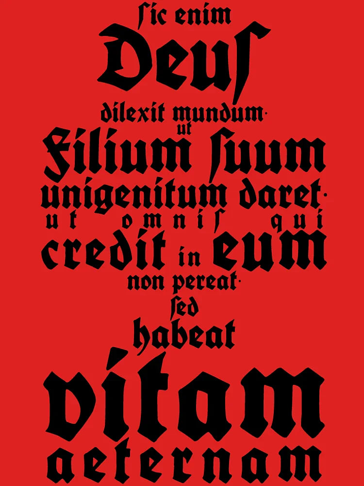 John 3:16 (Latin) Classic T-Shirt