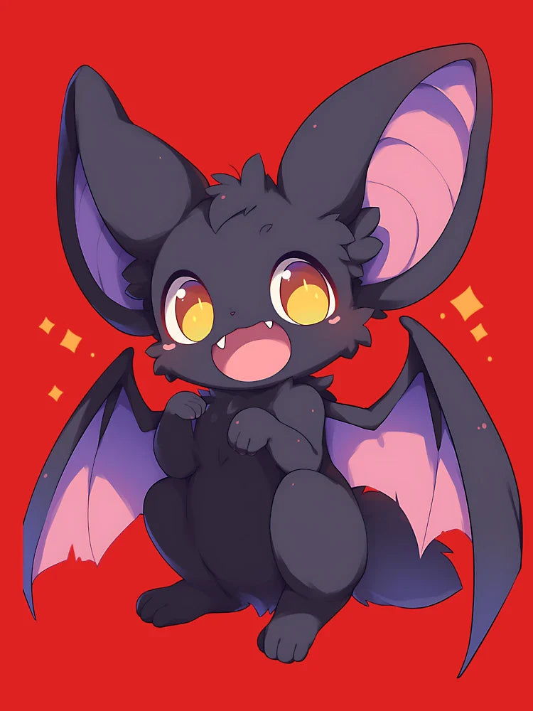 Spooky Cartoon Bat Classic T-Shirt
