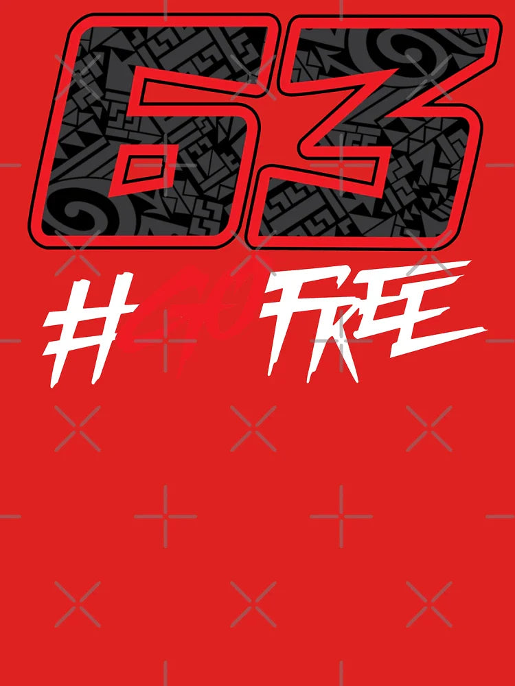 Pecco Bagnaia 63 Go Free Classic T-Shirt