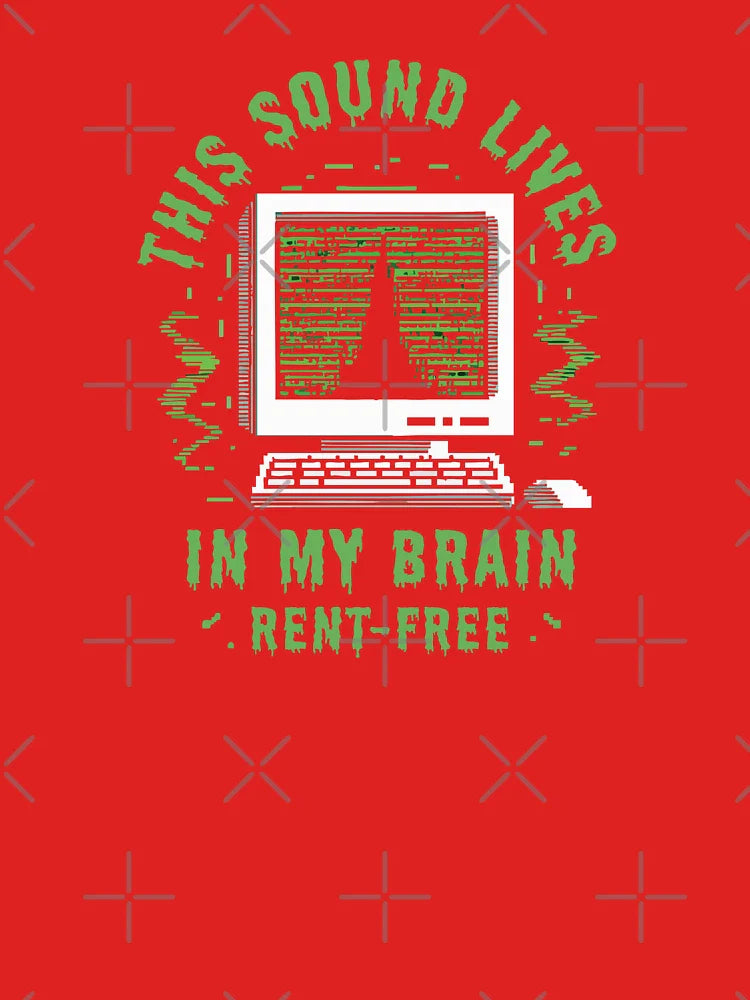 This Sound Lives in My Brain Rent-Free Classic T-Shirt