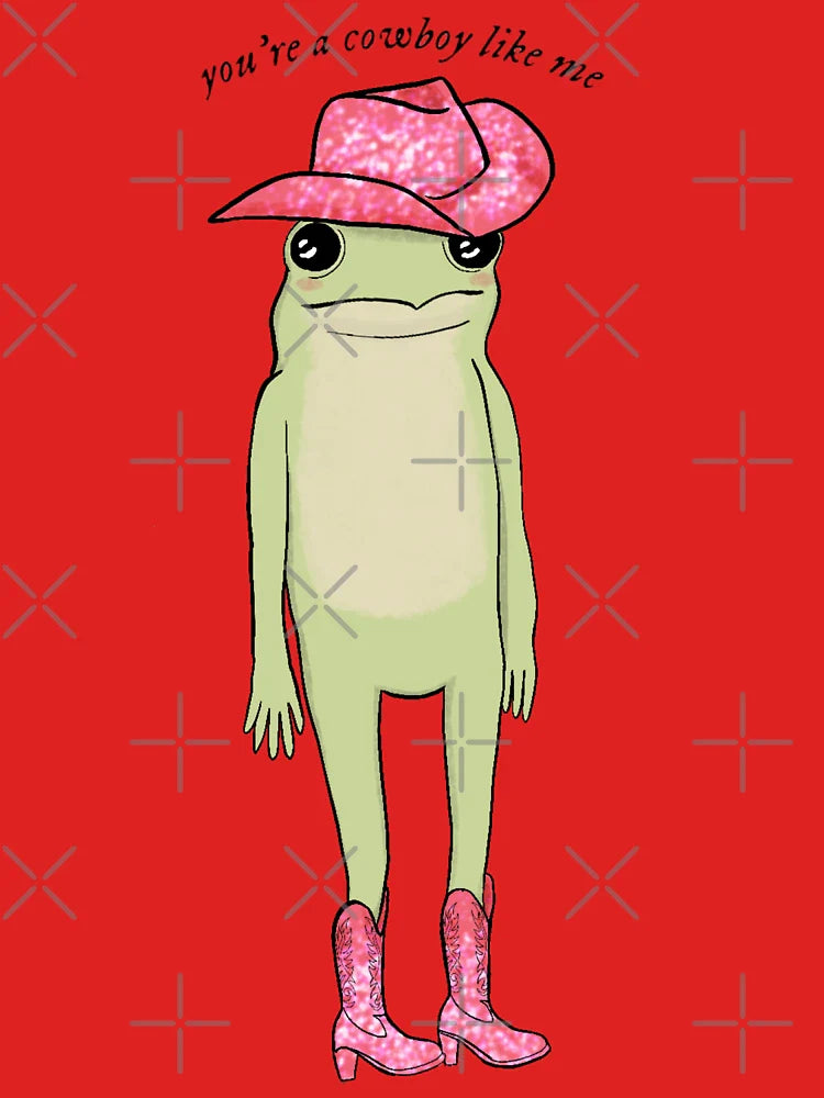 you're a cowboy like me frog Classic T-Shirt