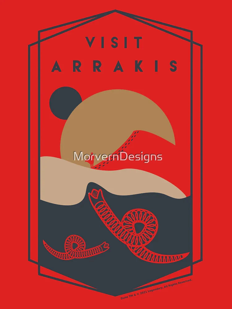 Visit Arrakis Dune  Classic T-Shirt