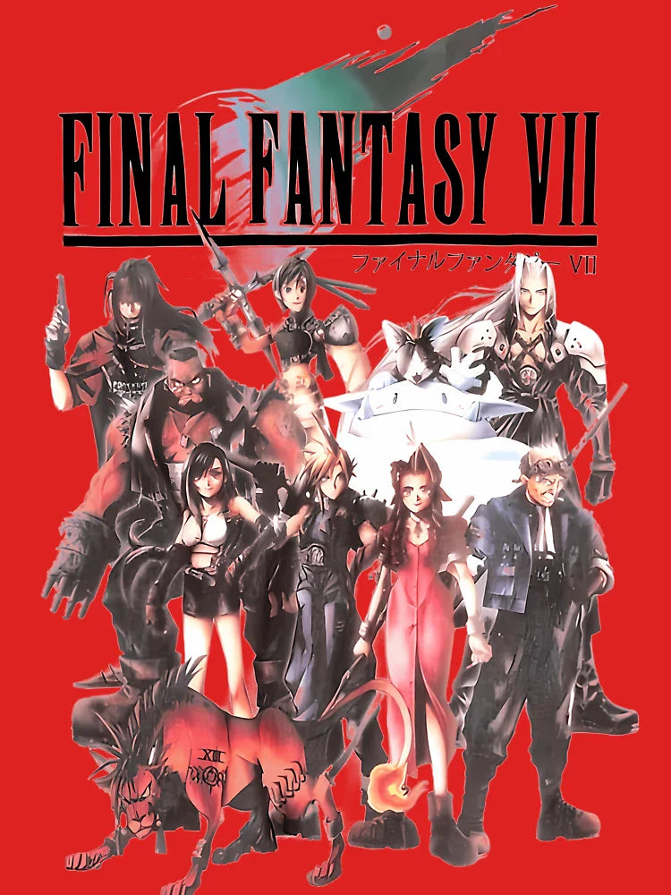 Final Fantasy VII Group Classic T-Shirt