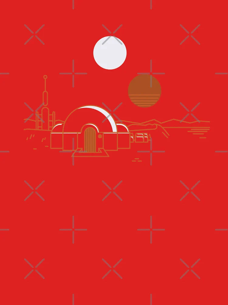 Tatooine vintage travel  Classic T-Shirt