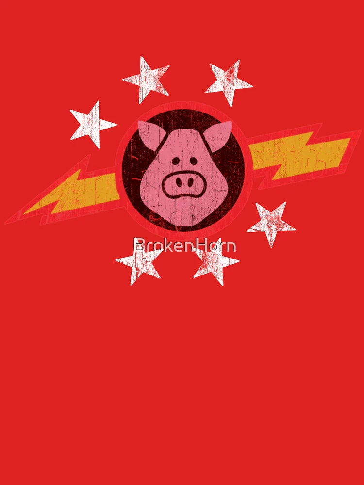 Vintage Pigs in Space Classic T-Shirt