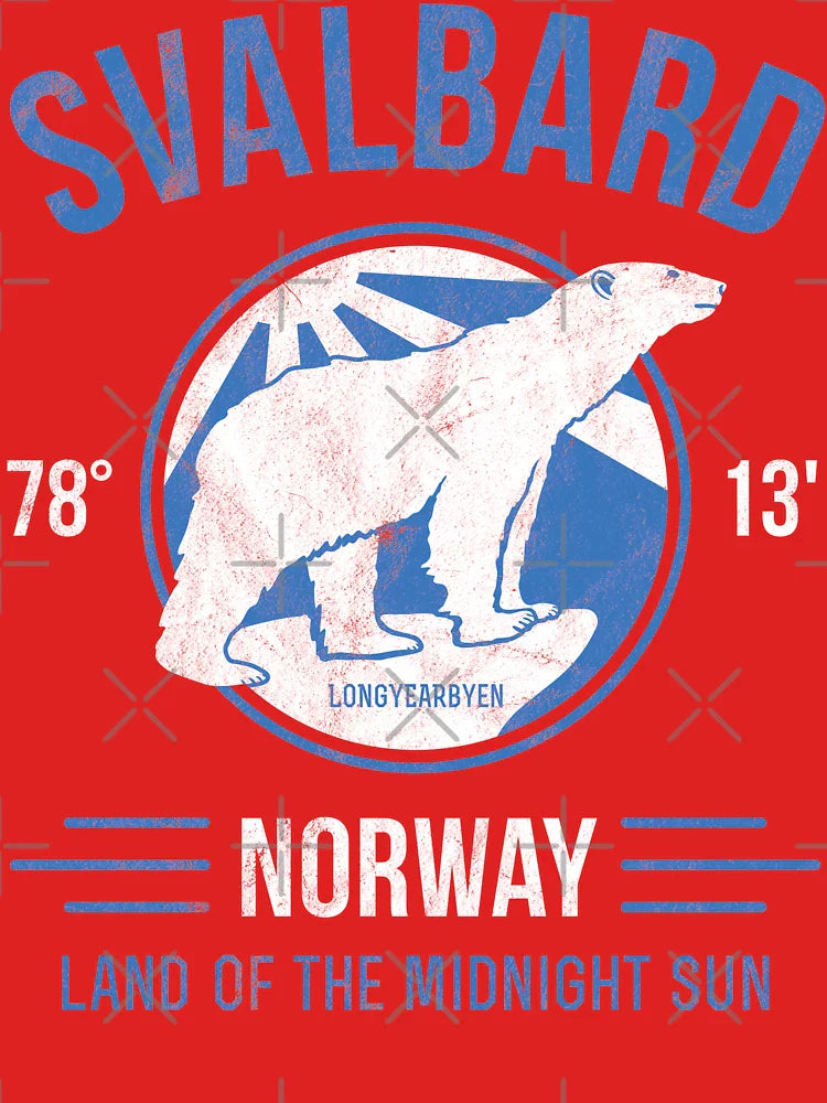Svalbard Polar Bear - Midnight Sun in Norway Classic T-Shirt