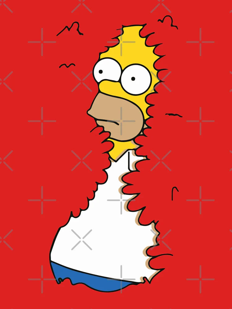 Homer In Hedges Classic T-Shirt