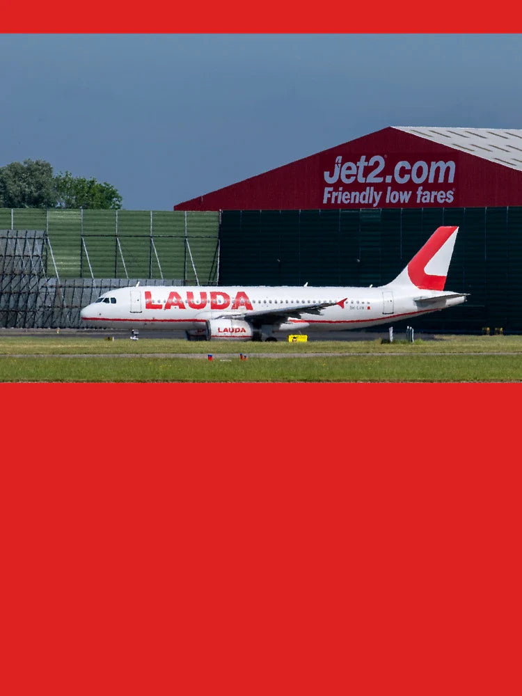 MAN to VIE Lauda Europe Airbus A320-233 Classic T-Shirt