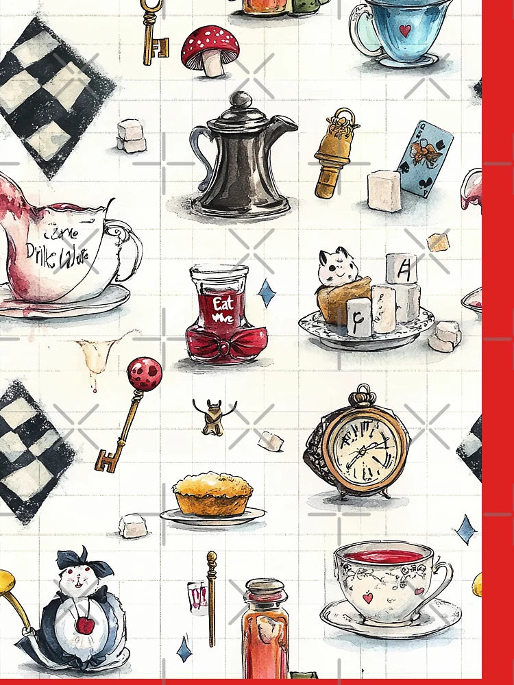 A Grinning Tea Party Of Chaotic Delight Classic T-Shirt