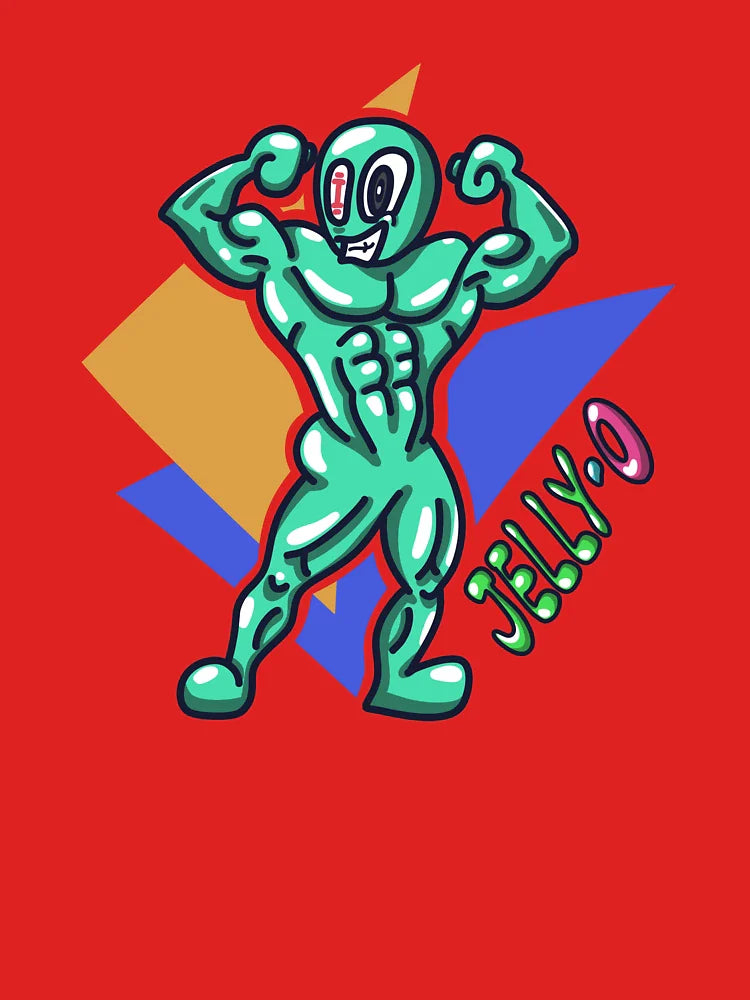 Muscle Jelly-O â€“ Flexing with Sweet Power! Classic T-Shirt