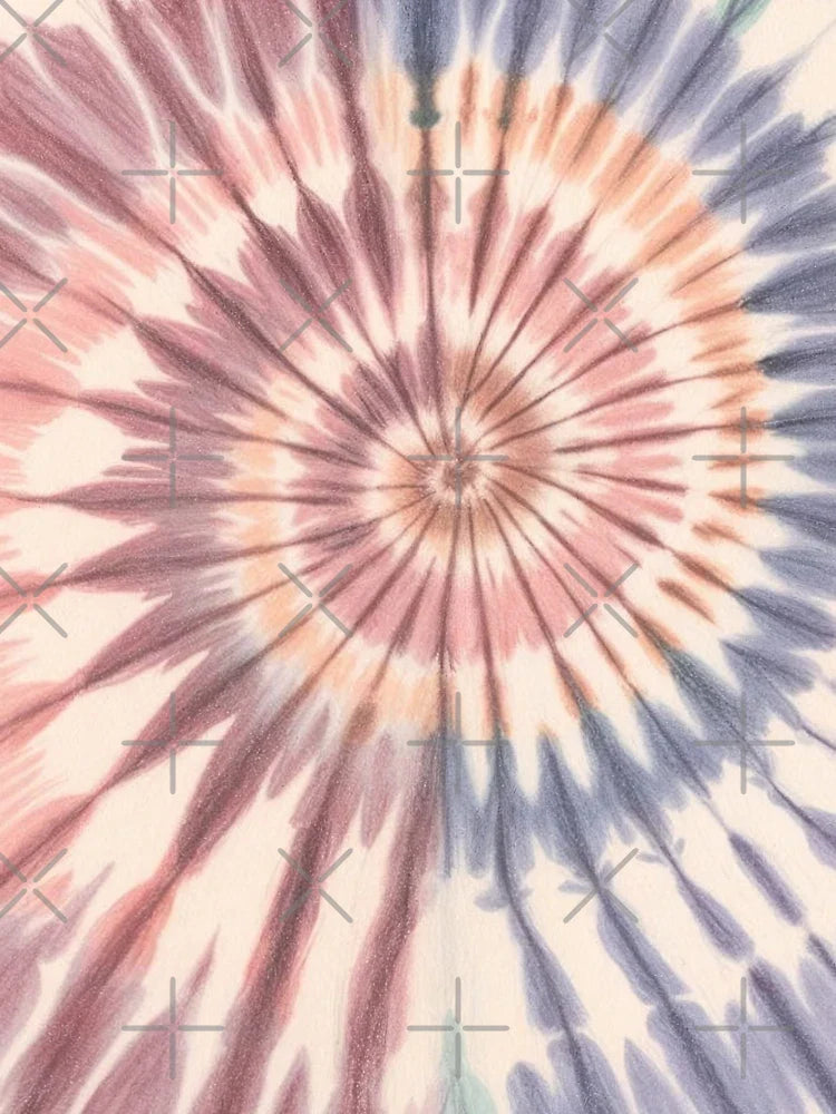 Beautiful Spiral Dye with Boho colors tie dye - colorful or playful tie-dye print Classic T-Shirt