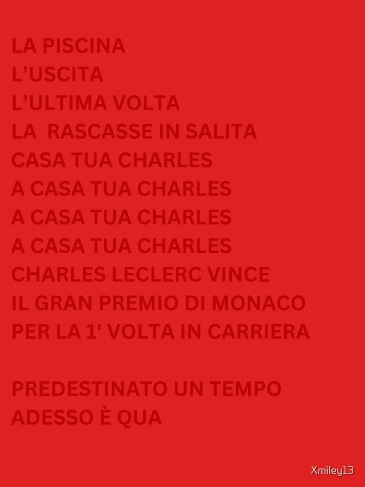 Charles Leclerc win in Monaco 2024 Classic T-Shirt
