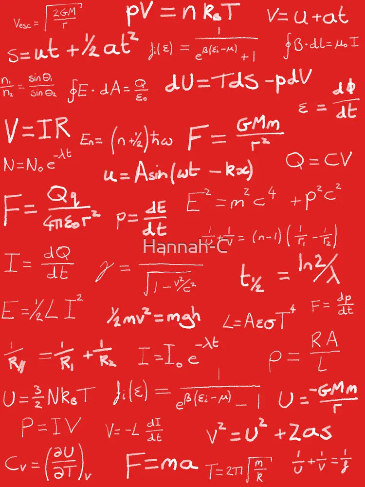 Physics - handwritten Classic T-Shirt