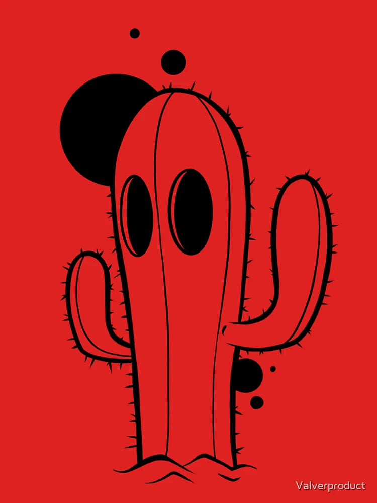 graffiti style animated cactus Classic T-Shirt