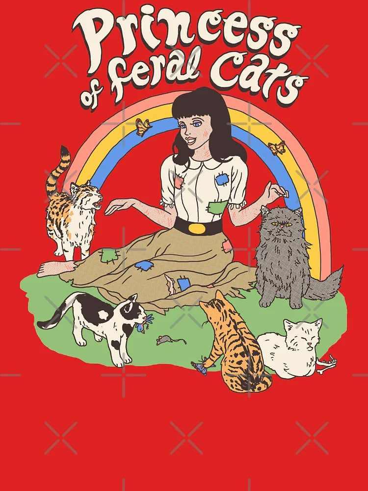 Princess Of Feral Cats Classic T-Shirt