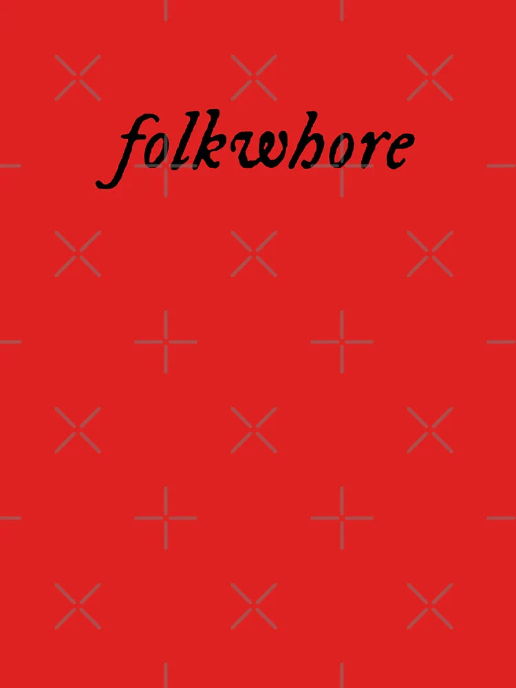 Folkwhore, Iconic Font, Folklore Lover Classic T-Shirt