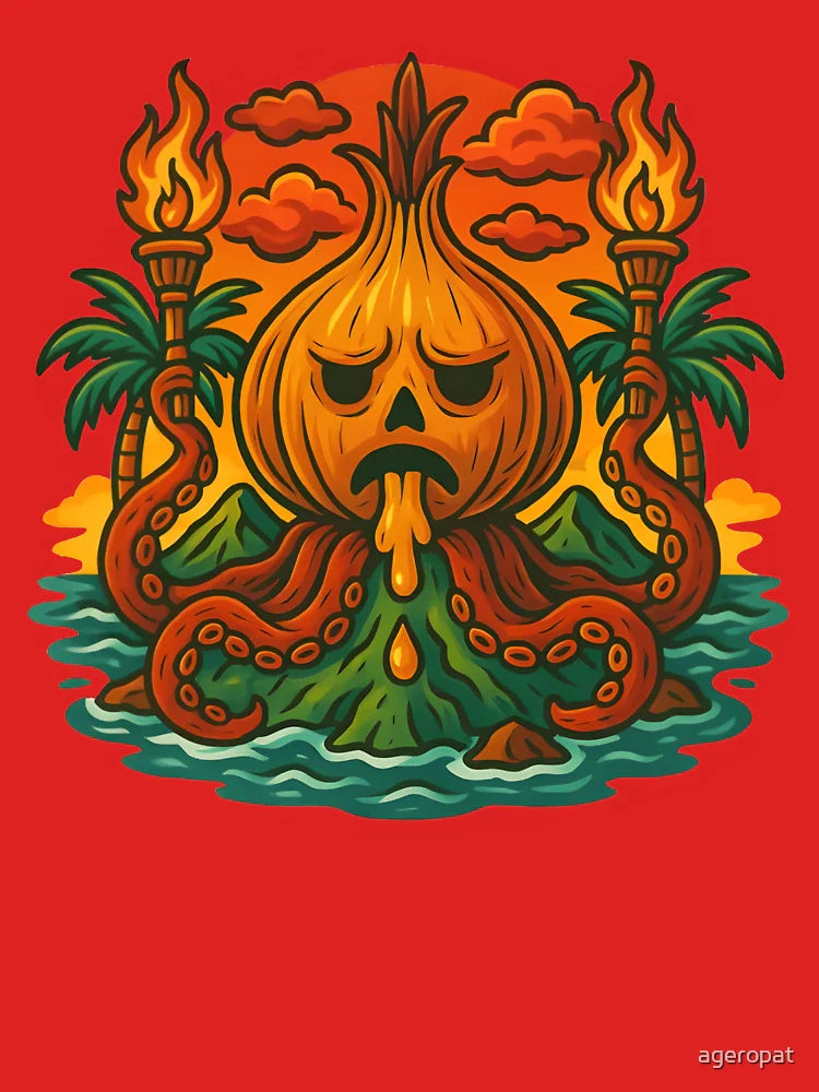 TACOONION – The Savage Shell Beast" | Snackwear Apparel Classic T-Shirt