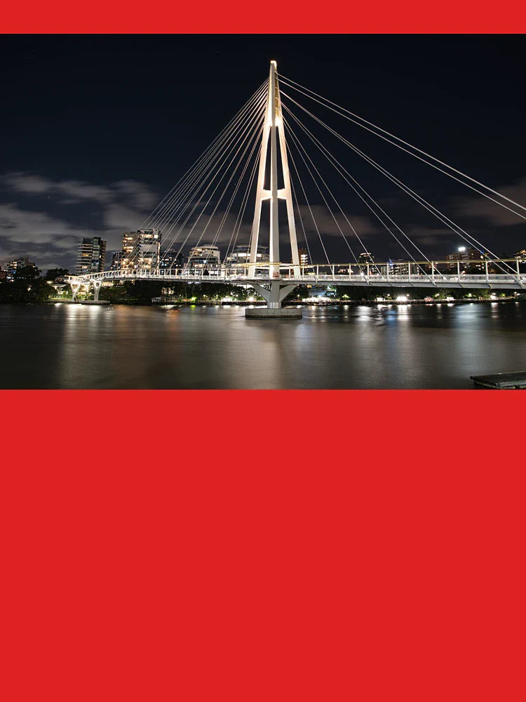 Kangaroo Point bridge Classic T-Shirt