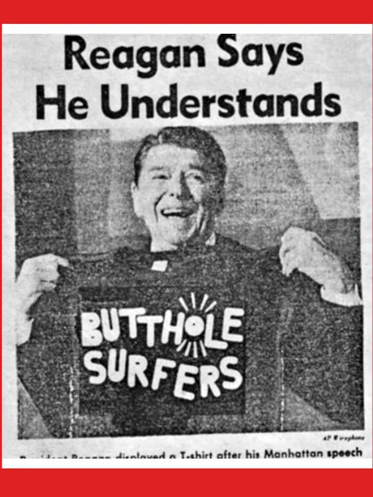 Butthole Surfers T-ShirtReagan Says...  Classic T-Shirt