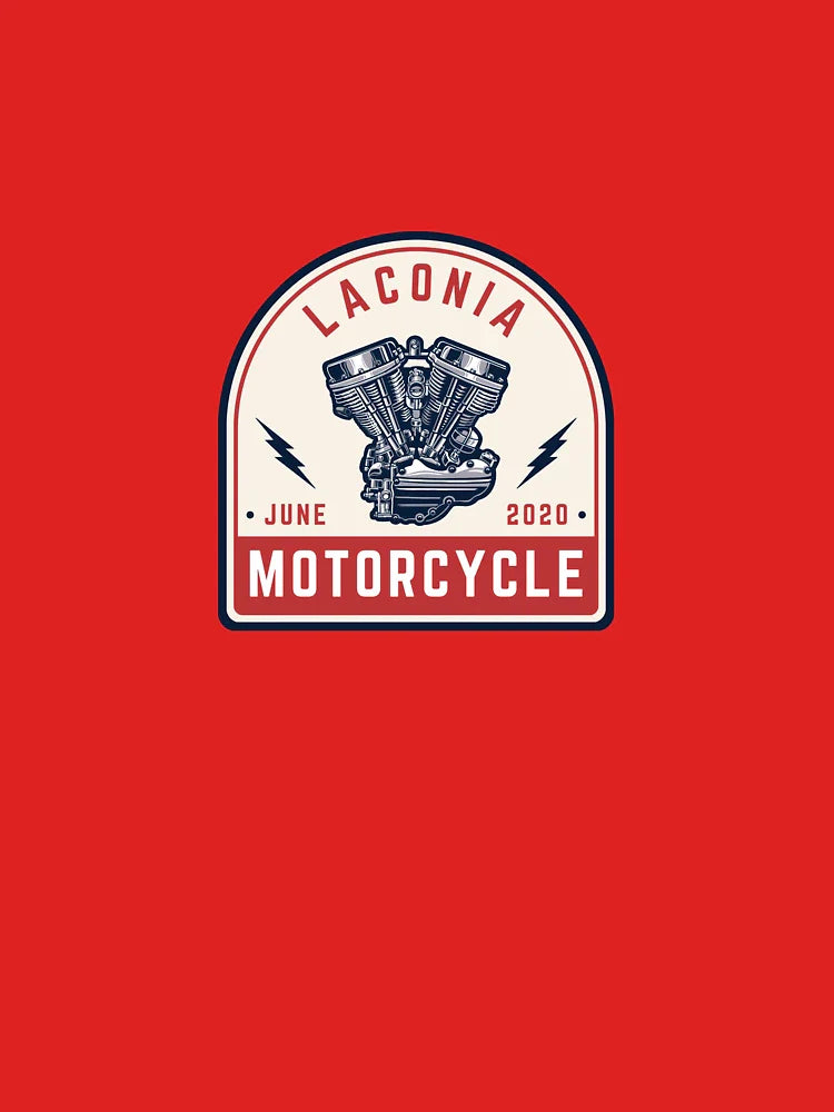 V-Twin Engine Design – Laconia Motorcycle Rally Inspired Graphic Classic T-Shirt