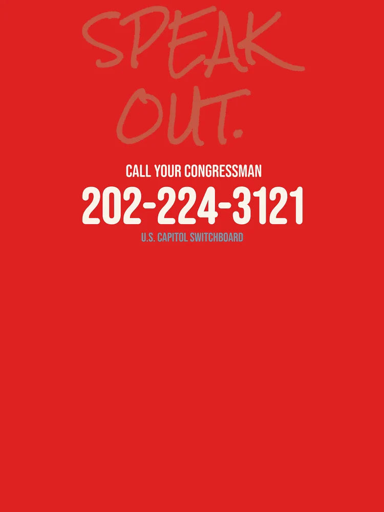 Contact Your Congressman T-Shirt Classic T-Shirt
