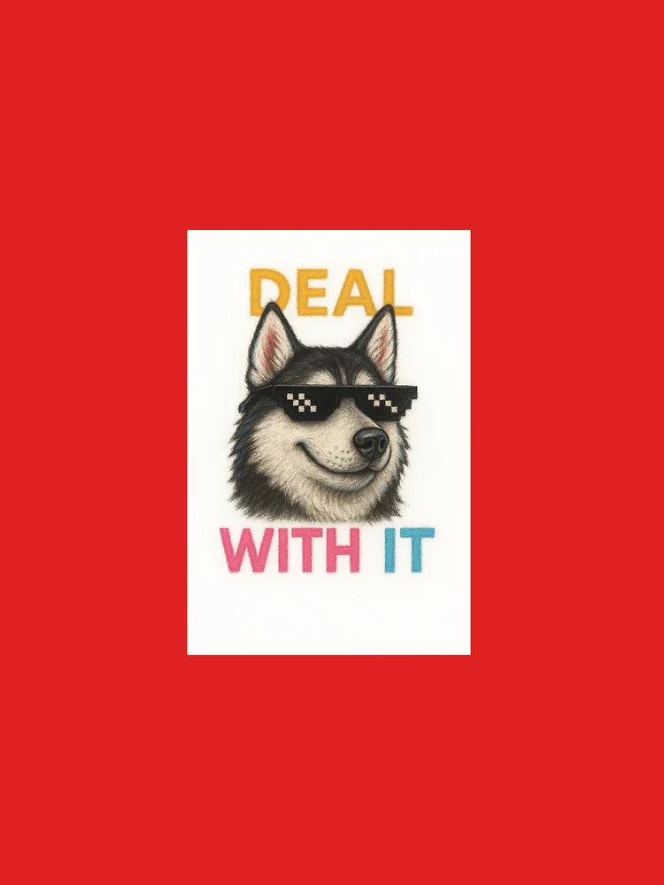 Deal With It Husky Classic T-Shirt