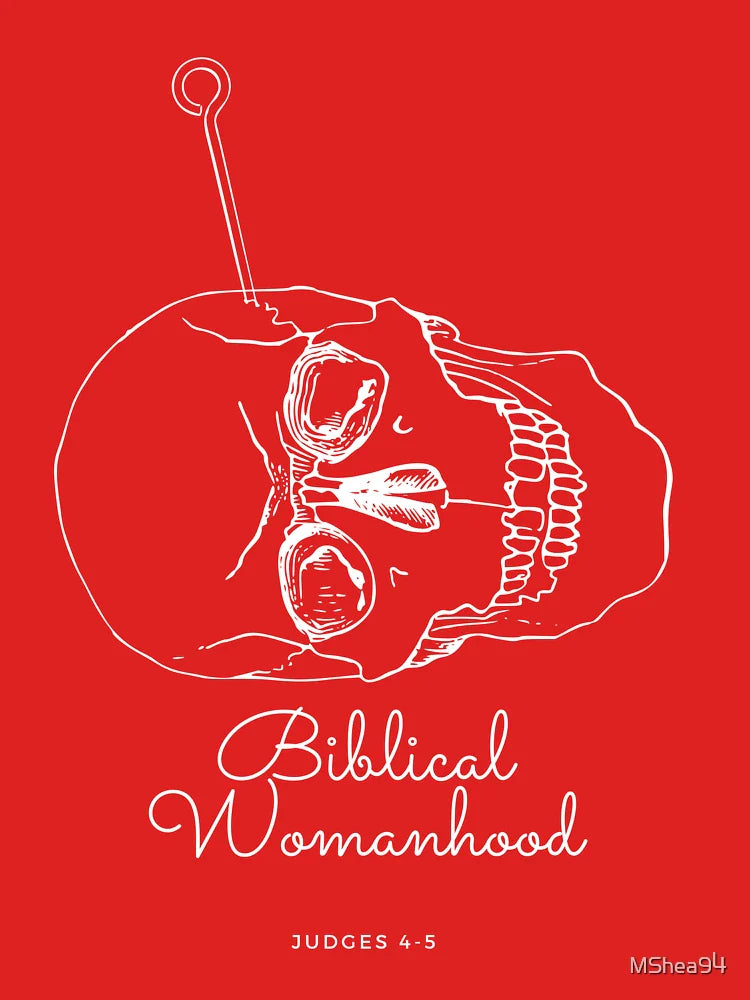Biblical Womanhood -White Text Classic T-Shirt