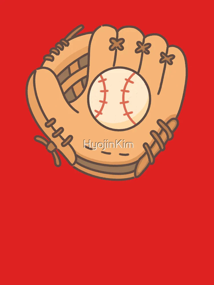 Cartoon Baseball glove Classic T-Shirt