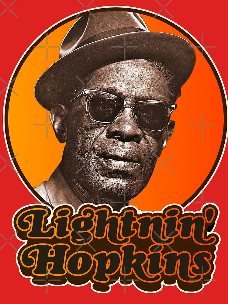 Retro Lightnin Hopkins Tribute Classic T-Shirt