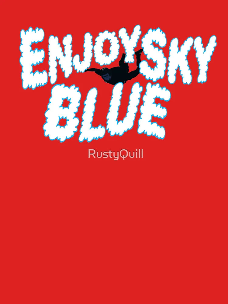 Enjoy Sky Blue Classic T-Shirt