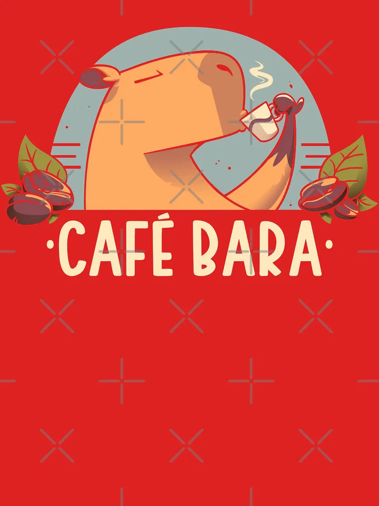 CafeBara - Cute Coffee Capybara Classic T-Shirt