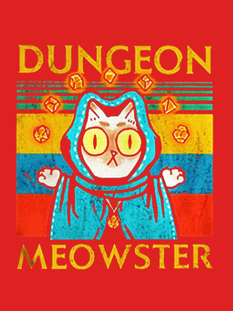 Cat Dungeon Meowster Vintage   Classic T-Shirt