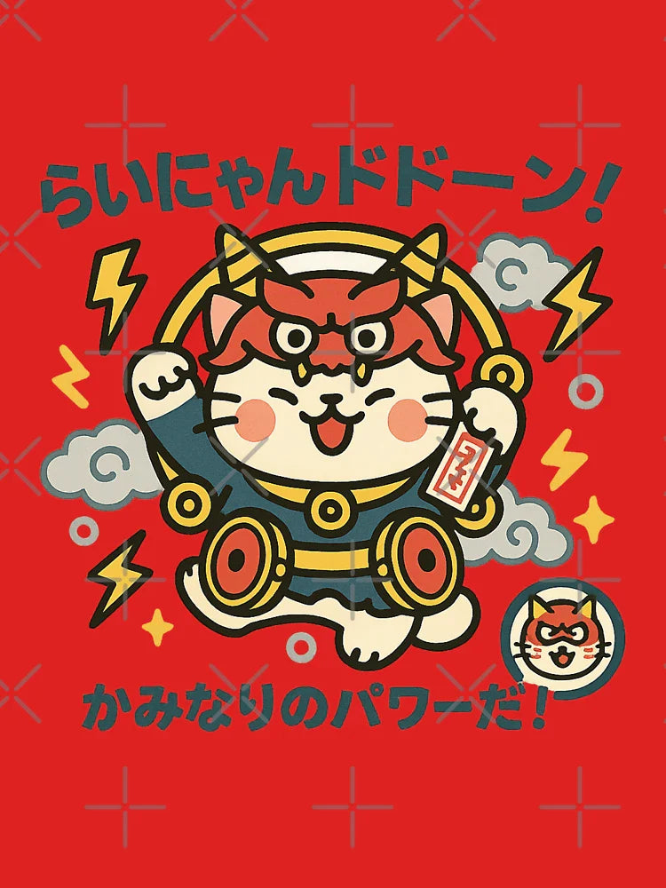 Thunder Cat – Kawaii Storm Power Classic T-Shirt