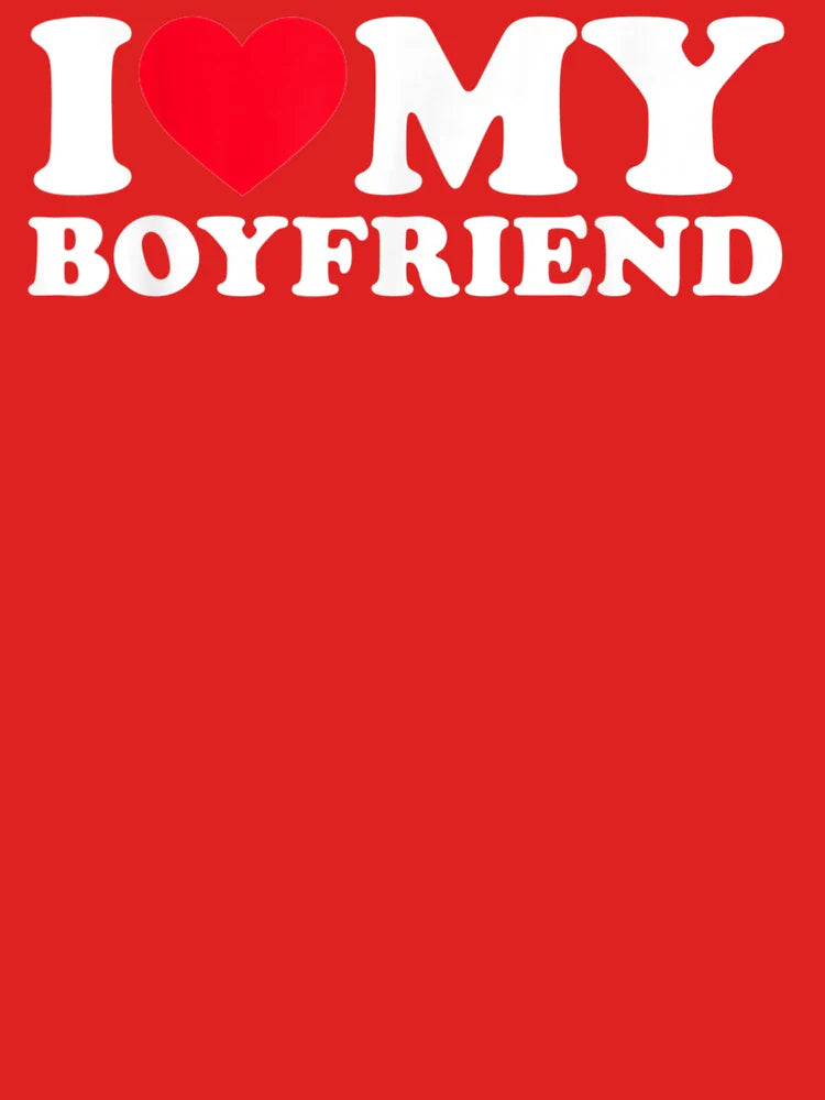 I Love My Boyfriend Shirt I Heart My Boyfriend Shirt BF Classic T-Shirt