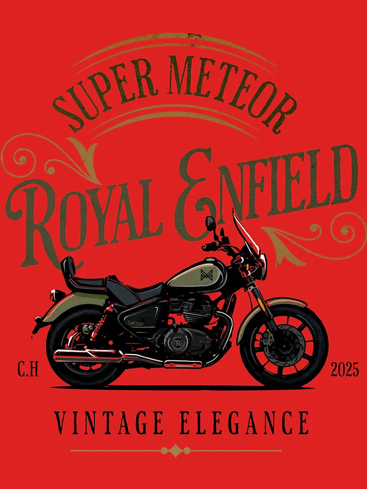 royal enfield super meteor  Classic T-Shirt