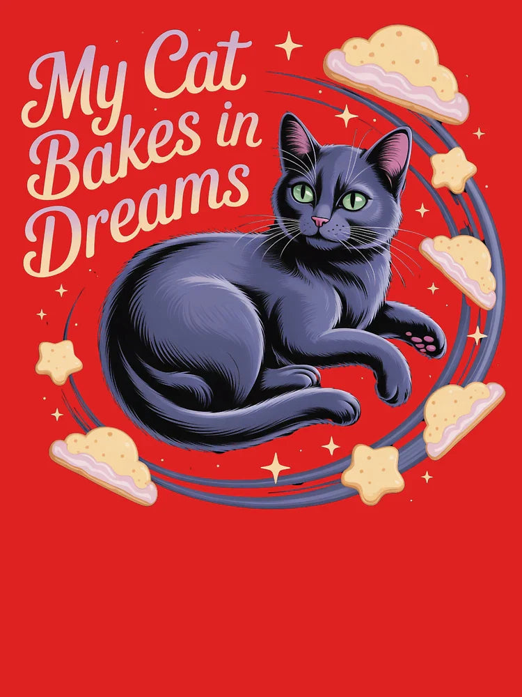 My Cat Bakes in Dreams – Kitty Biscuits Bakery Classic T-Shirt