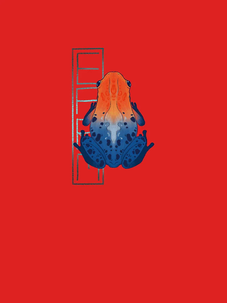 Orange and Blue Poison Dart Frog Classic T-Shirt