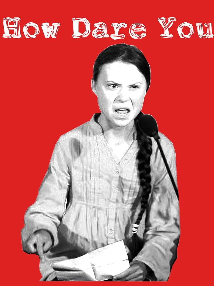 Greta Thunberg | How Dare You |  Classic T-Shirt