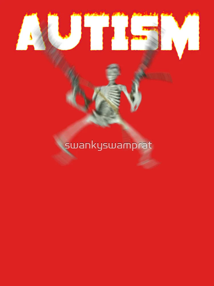 Autism Skeleton Meme Classic T-Shirt