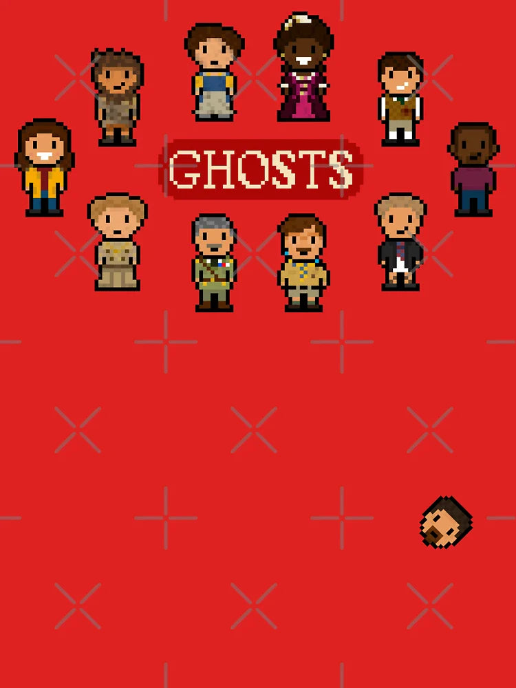 Pixel Art Ghosts (updated design) Classic T-Shirt