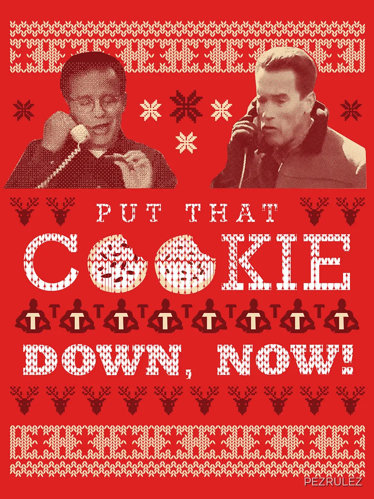 Put That Cookie Down, Now! Ugly Sweater Design Classic T-Shirt