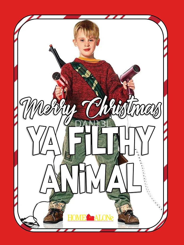 Merry Christmas Ya Filthy Animal Classic T-Shirt
